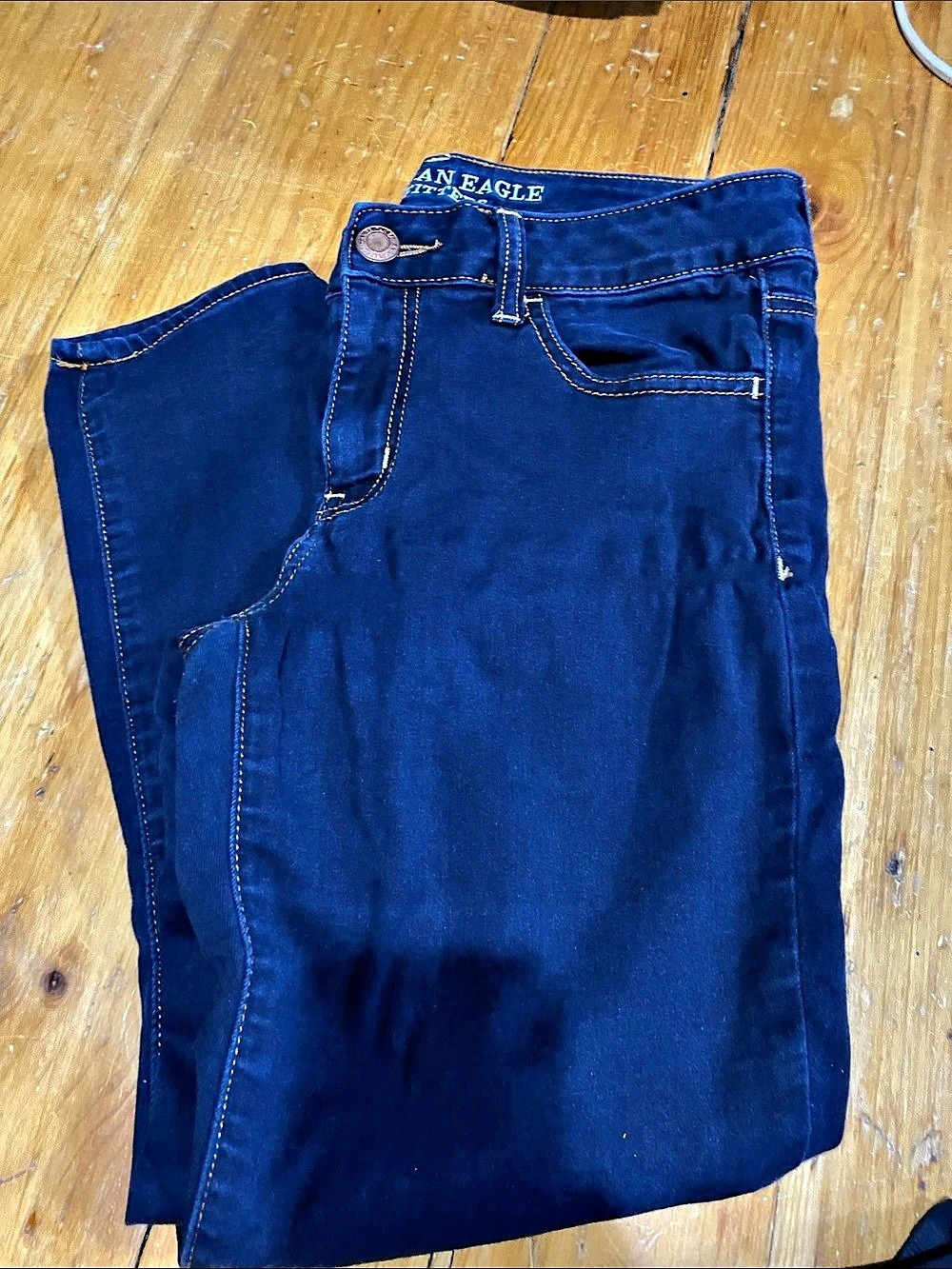American Eagle Outfitters Jegging Crop Super Stretch size 10 great condition